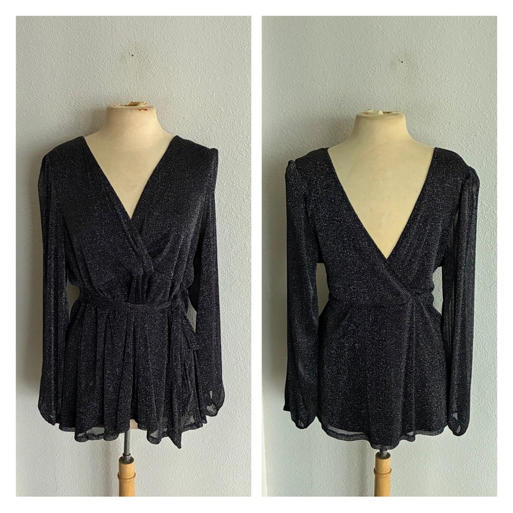 Torrid metallic shirt